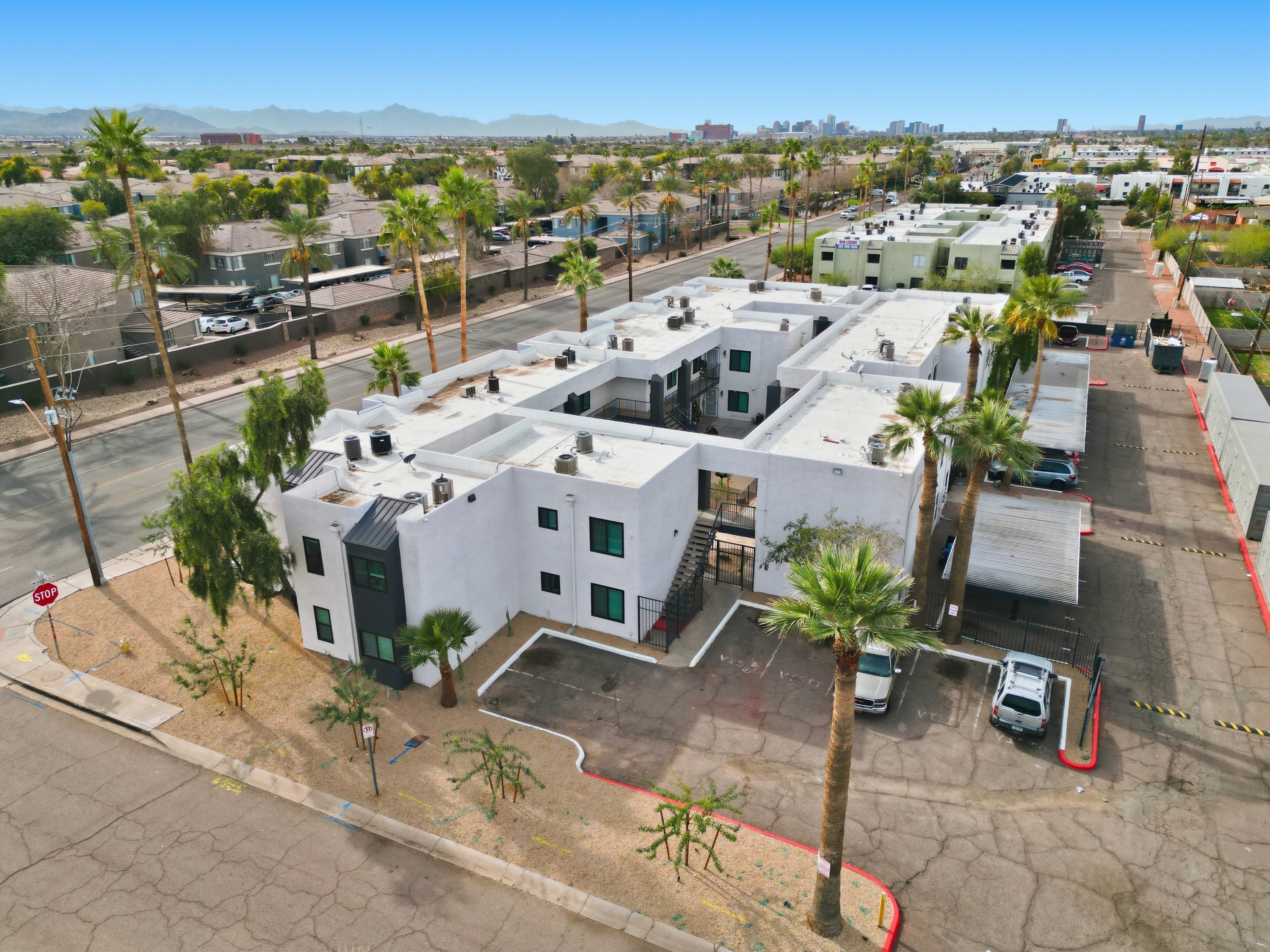 Building exterior at 3738 East McDowell Road.