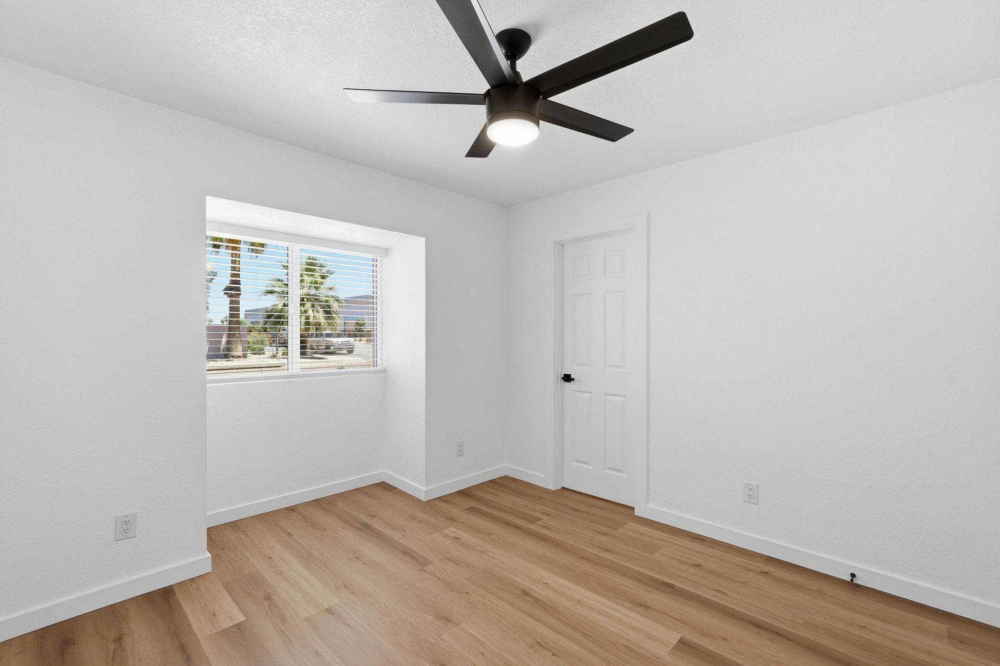 Unfurnished bedroom at 3738 East McDowell Road.