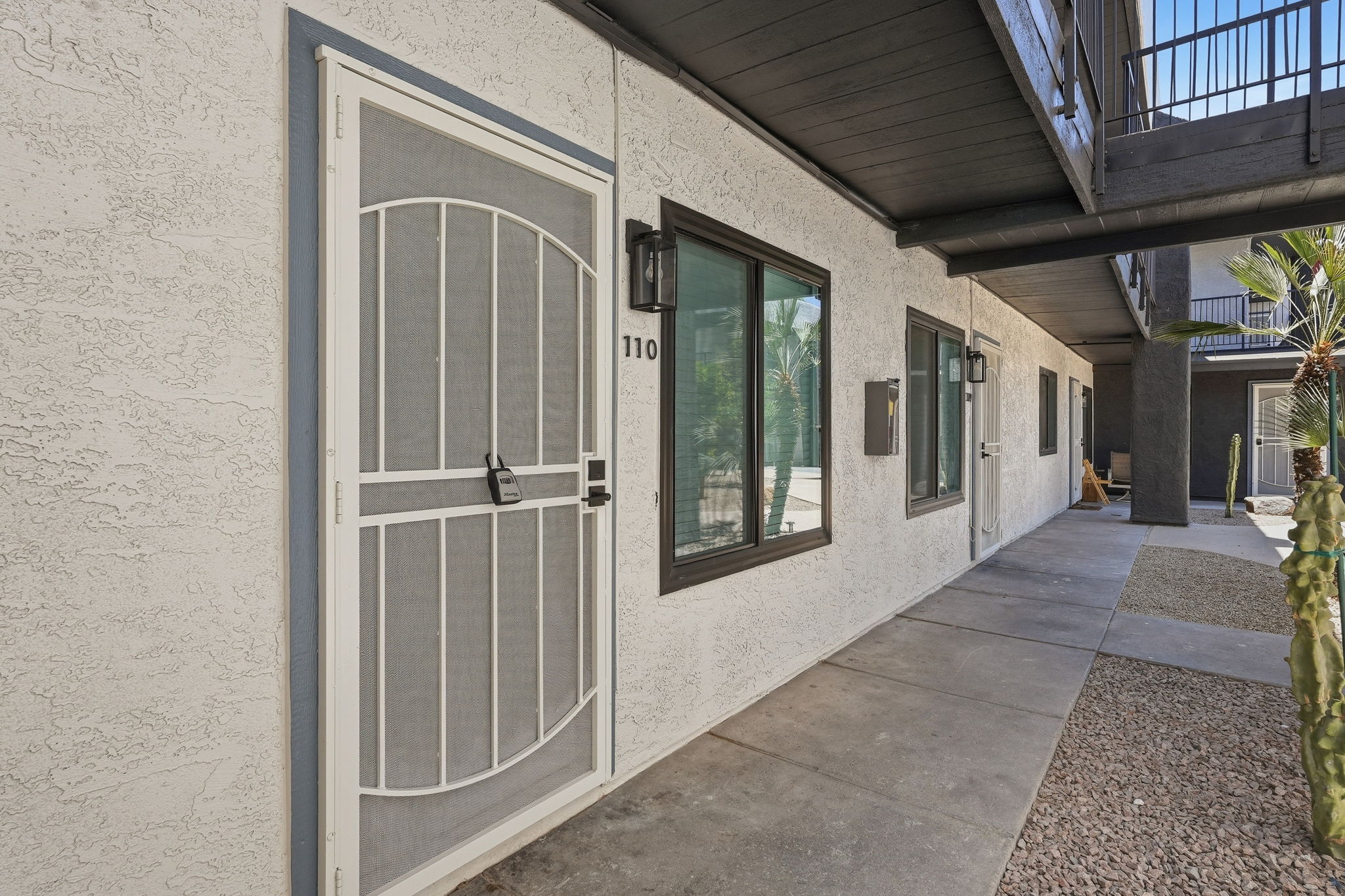 Apartment entry at 3738 East McDowell Road.