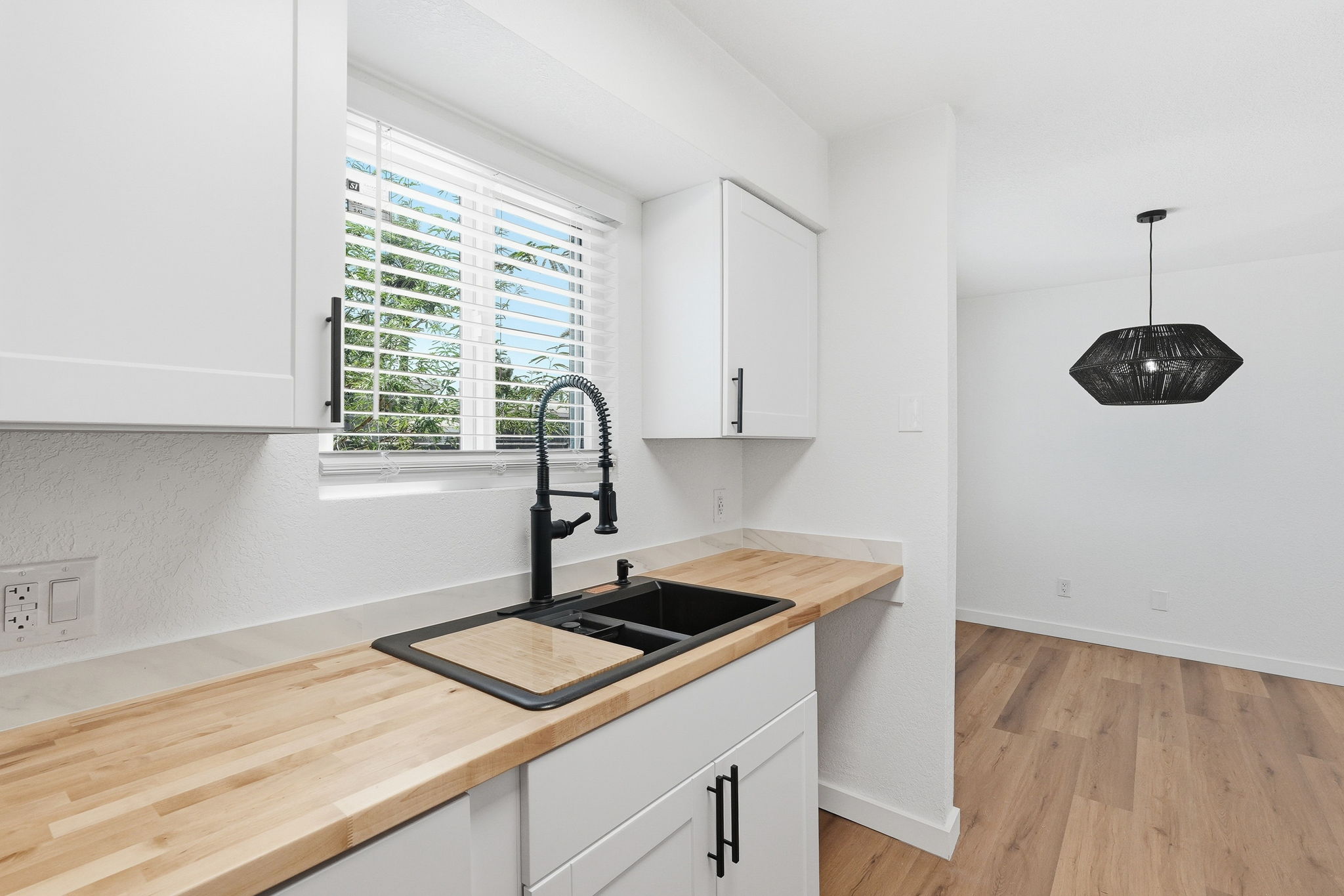 Apartment kitchen at 3738 East McDowell Road.